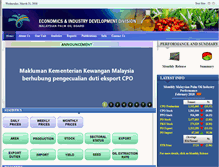 Tablet Screenshot of bepi.mpob.gov.my