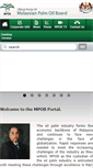 Mobile Screenshot of mpob.gov.my